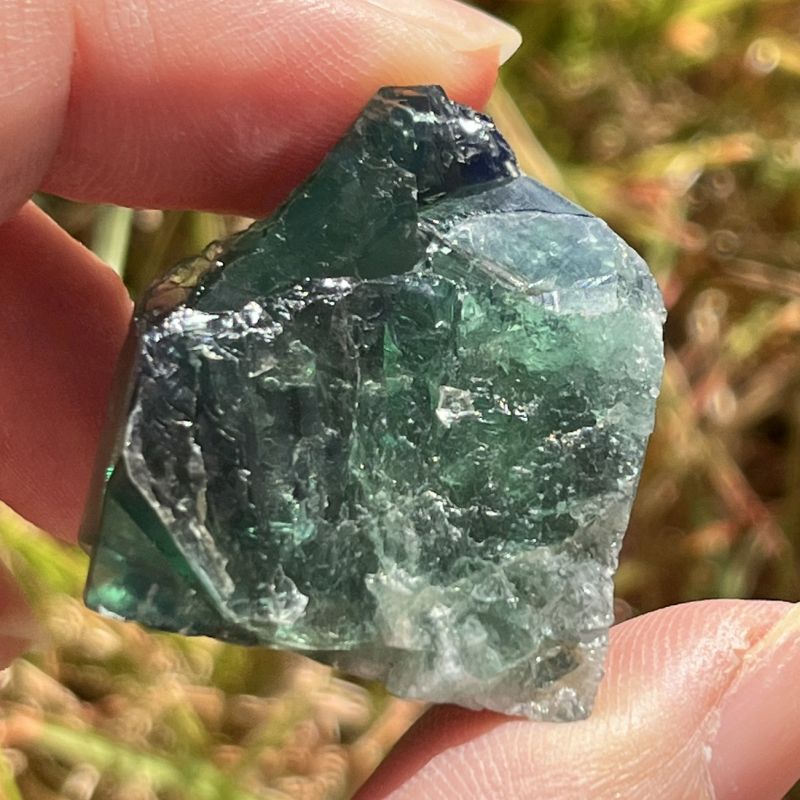 ツイン・フローライト結晶（ロジャリー鉱山）(超レア）3