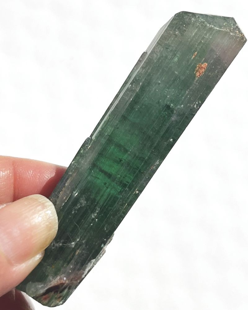 グリーントルマリン大きめ原石（メロディ・ガレージセール）(超レア）