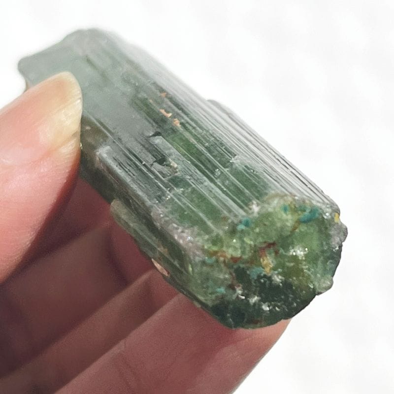 グリーントルマリン大きめ原石（メロディ・ガレージセール）(超レア）