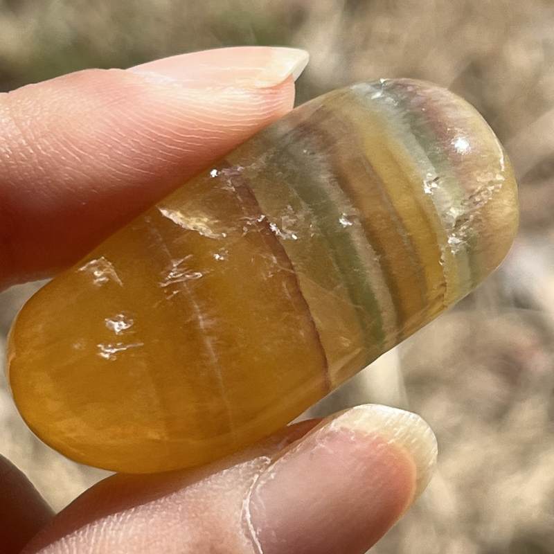 イエロー・フローライト・タンブル2