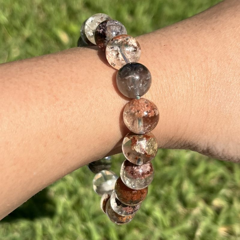 ガーデンファントムクォーツ（マルチカラー）ブレスレット(A)11mm10