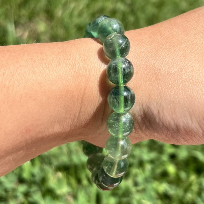 グリーンフローライト・ブレスレット2