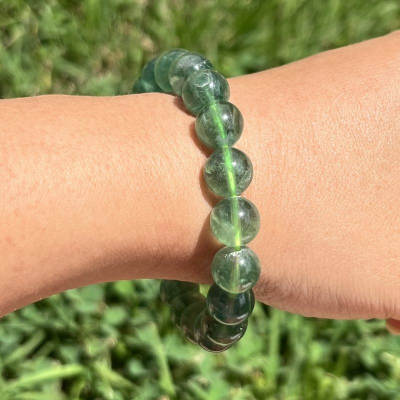 グリーンフローライト・ブレスレット2