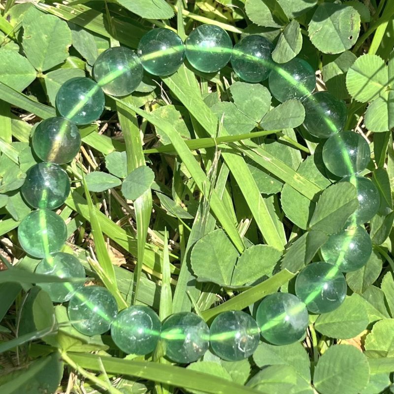 グリーンフローライト・ブレスレット2