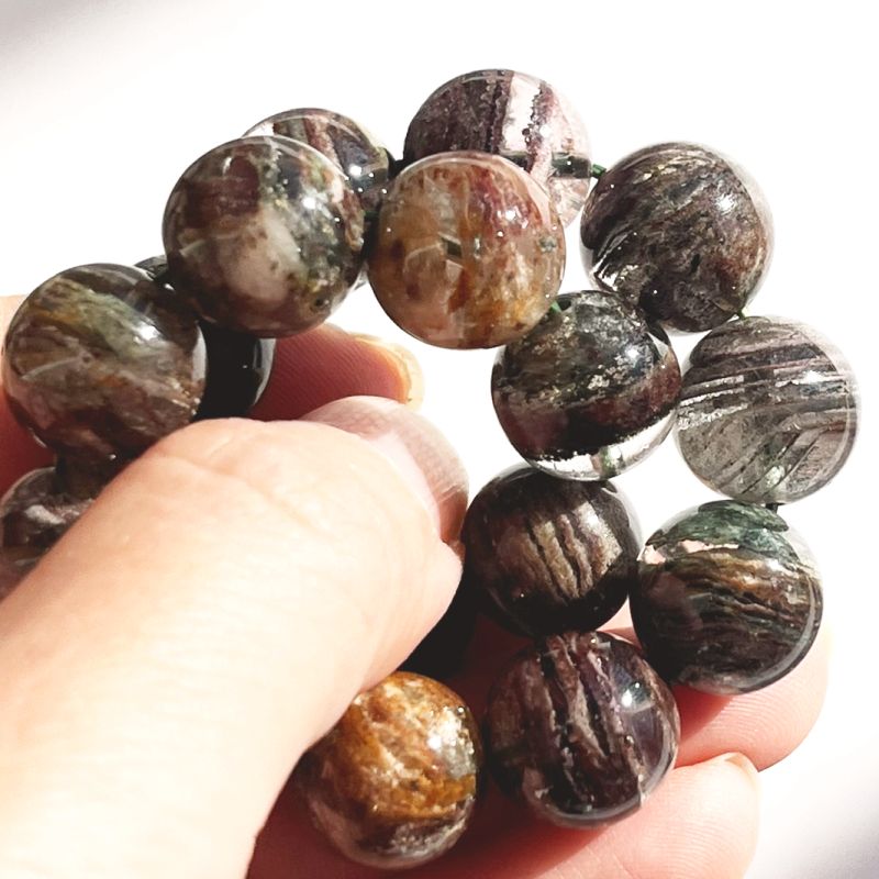 ガーデンファントムクオーツ・ブレスレット(AAA)6(12mm)