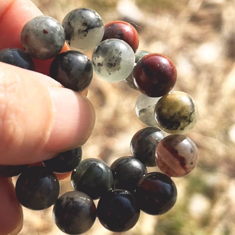 アフリカンブラッドストーン（セフトナイト）・ブレスレット8mm4