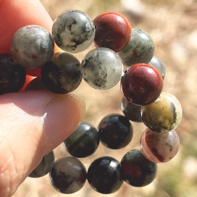 アフリカンブラッドストーン（セフトナイト）・ブレスレット8mm4