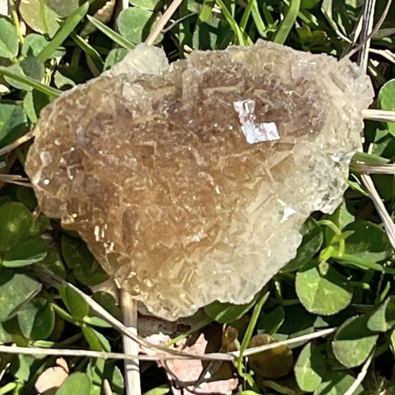 ゴールデンイエローフローライト原石4