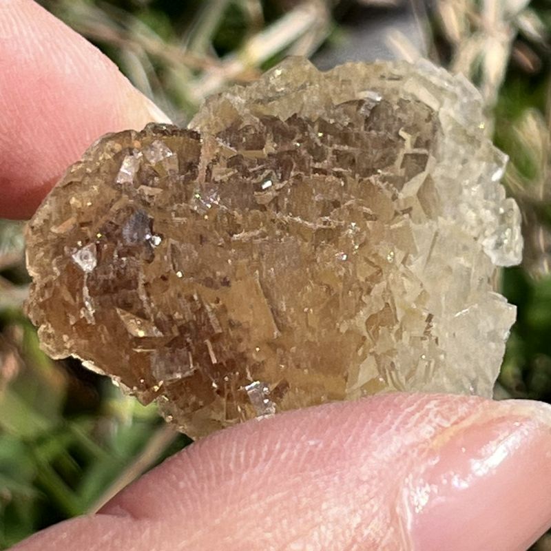 ゴールデンイエローフローライト原石4