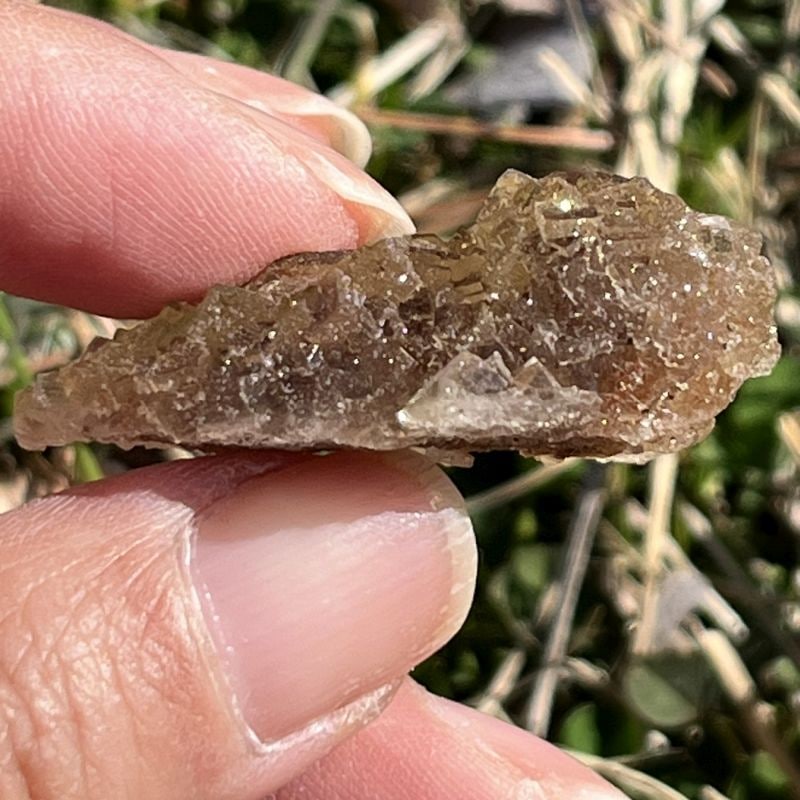 ゴールデンイエローフローライト原石4