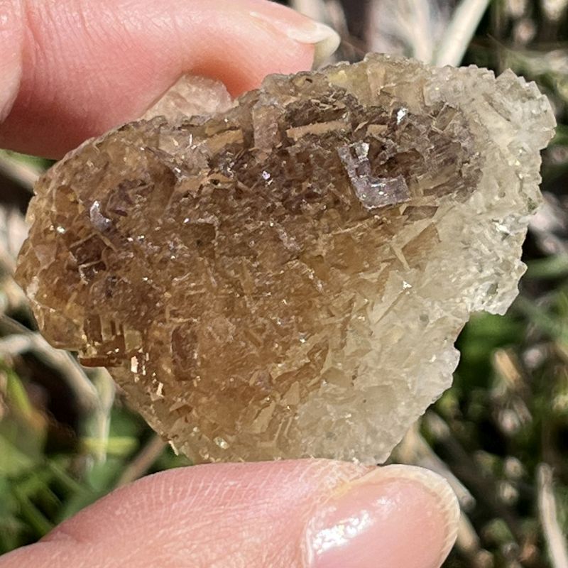 ゴールデンイエローフローライト原石4