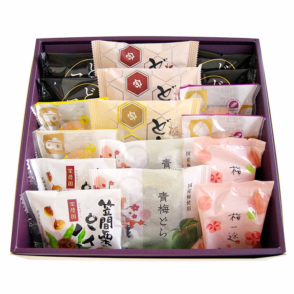 送料込み・おすすめ商品詰合せ【亀菓撰④（17個入）紙袋付】