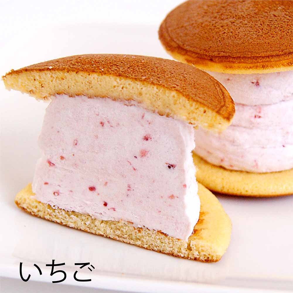 季節限定【いちご】ふわふわクリーミー生どら焼き（6個入）