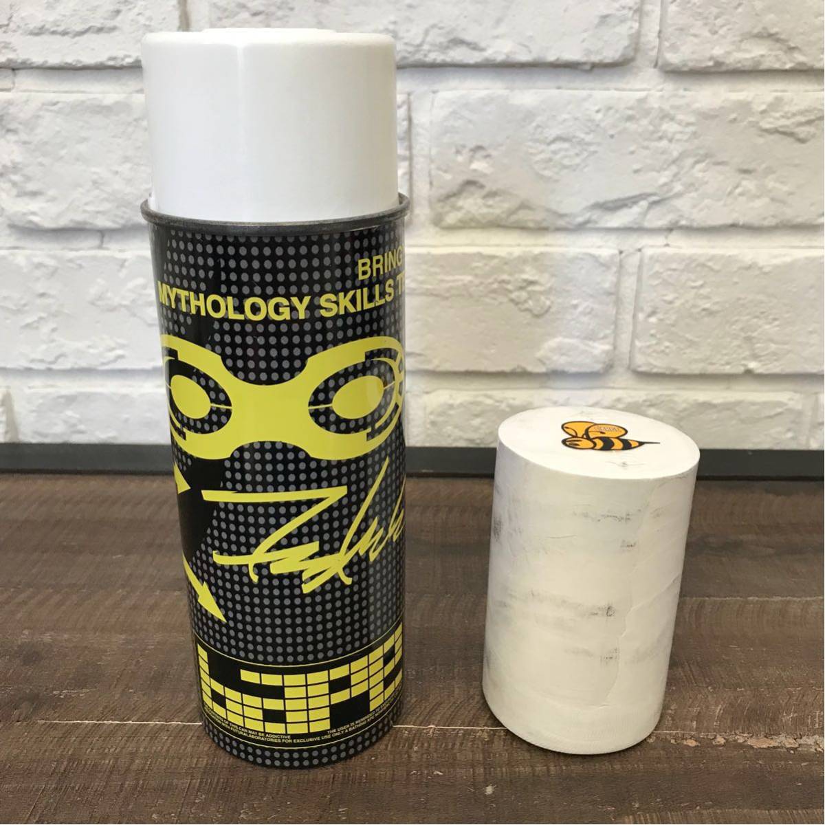 ☆激レア☆ futura スプレー缶 圧縮 Tシャツ Lサイズ ゴールド a