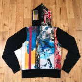 futura × ape シャーク パーカー S shark full zip hoodie bape  