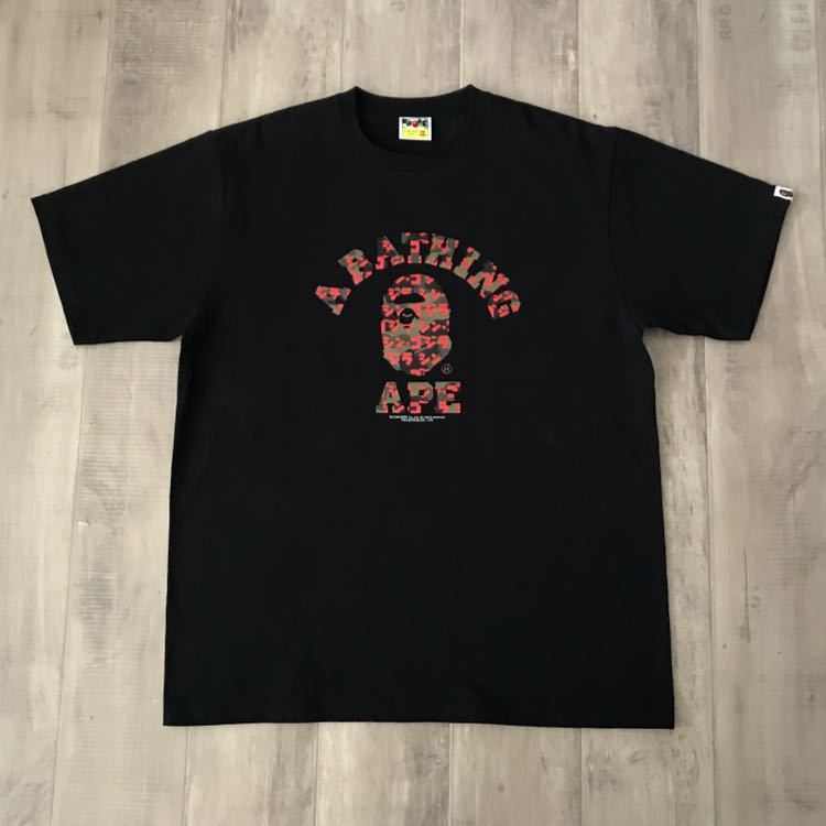☆激レア☆ 2XL シン・ゴジラ × BAPE カレッジロゴ Tシャツ a bathing 