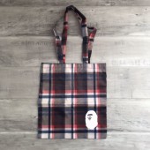 ★新品★ ラブジェネチェック トート バッグ a bathing ape bape bag エイプ ベイプ アベイシングエイプ ムック 限定 mook|All|Bag