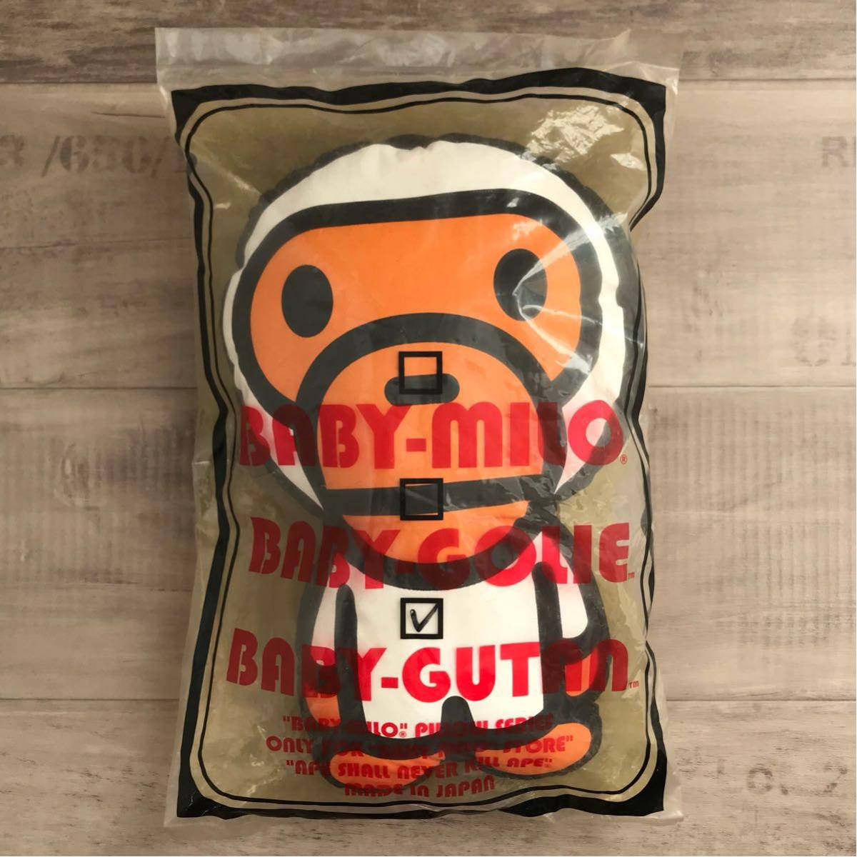 アベイシングエイプクッション/初期？ 1ST CAMO SHARK SQUARE CUSHION M（クッション/クッションカバー