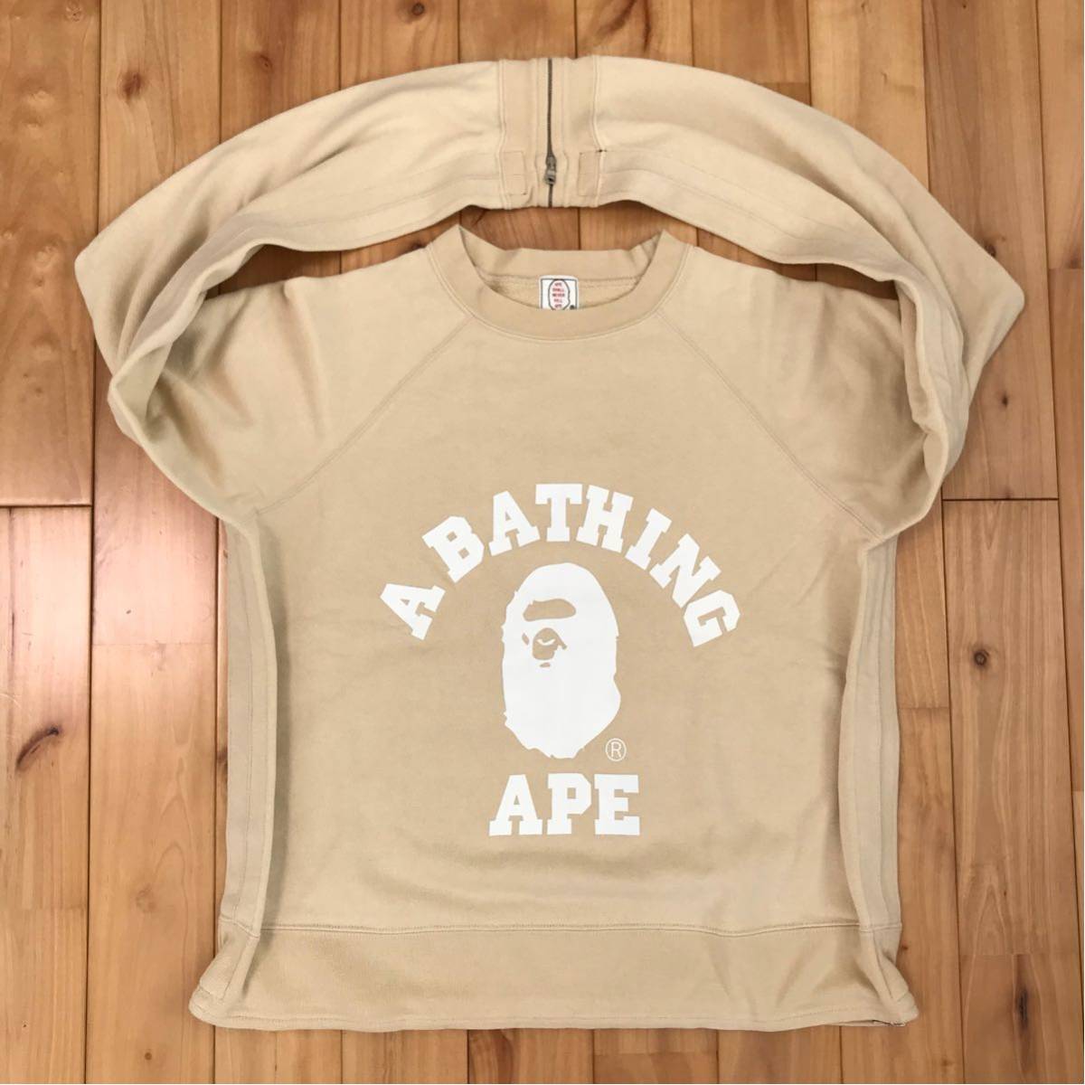 ☆激レア☆ トレーナー バッグ カレッジロゴ a bathing ape bape 