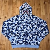 渋谷限定 シャークパーカー 新品未使用 楽天市場】A BATHING APE(エイプ)SHIBUYA CAMO SHARK FULL ZIP