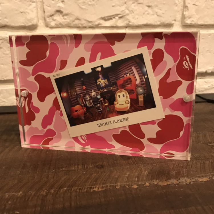 A bathing ape　フォトフレーム A bathing ape フォトフレーム ☆激レア☆ アクリル フォトフレーム