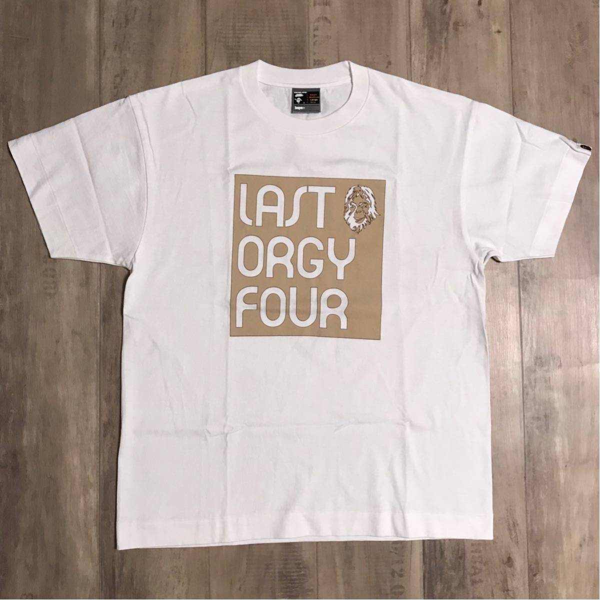 ☆激レア☆ last orgy four Tシャツ Lサイズ a bathing ape BAPE
