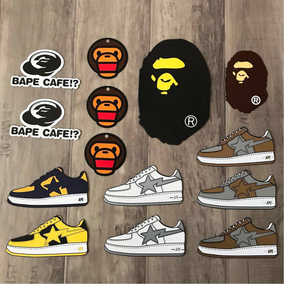 ☆激レア☆ 初期 フライヤー foot soldier BAPE CAFE baby milo store 