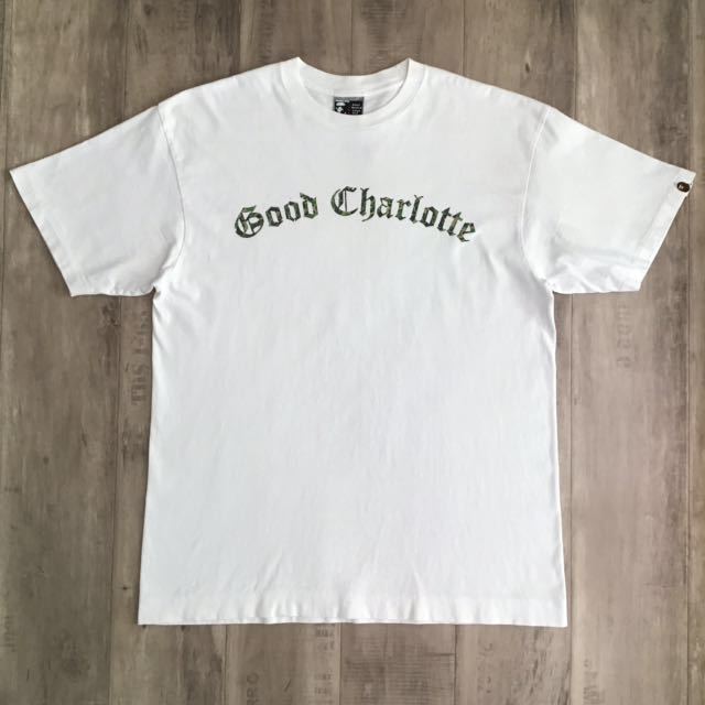 【新品】A BATHING APE ×Good Charlotte Tシャツ ☆激レア☆ good charlotte × BAPE Tシャツ Lサイズ a bathing