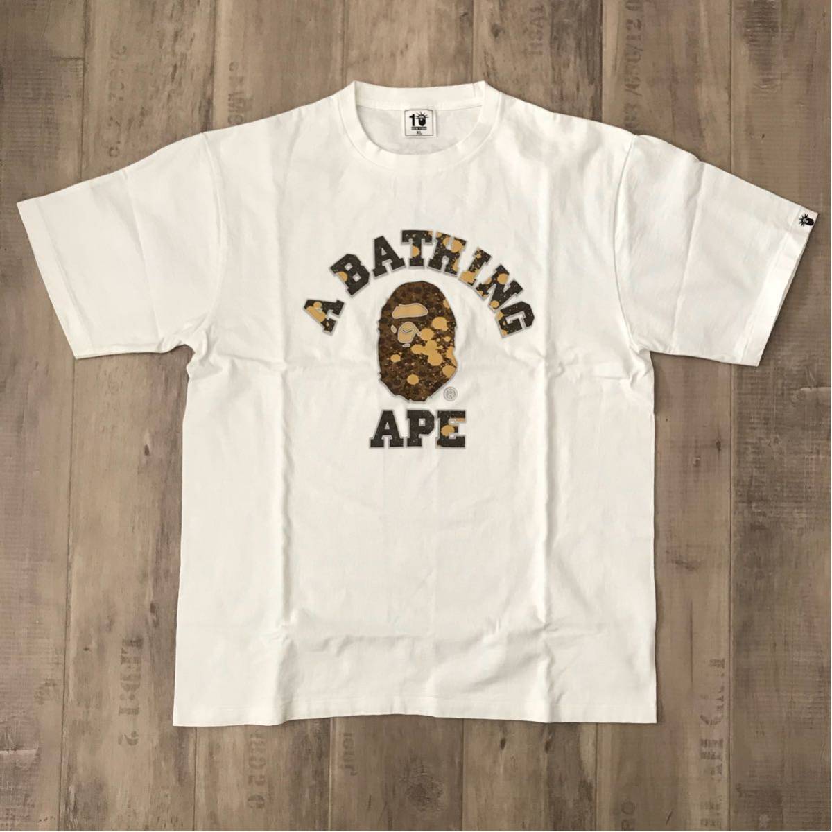 A BATHING APE×STUSSY Tシャツ ピンクカモ30周年 STUSSY ステューシー A BATHING APE アベイシングエイプ 30周年