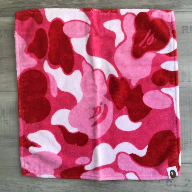 ☆新品☆ ABC camo ハンドタオル a bathing ape bape towel pink