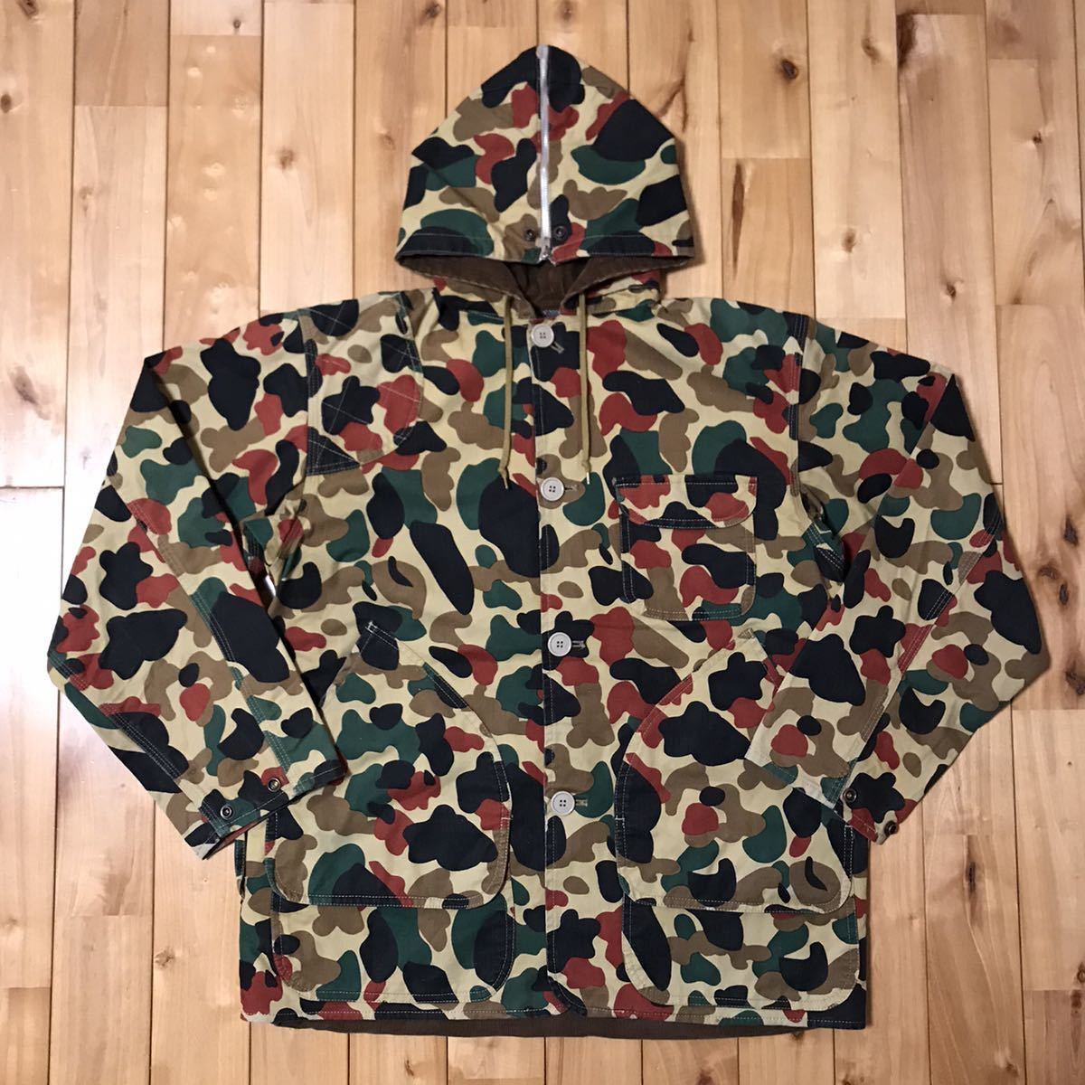 apeman camo ハンティング ジャケット Lサイズ a bathing ape BAPE