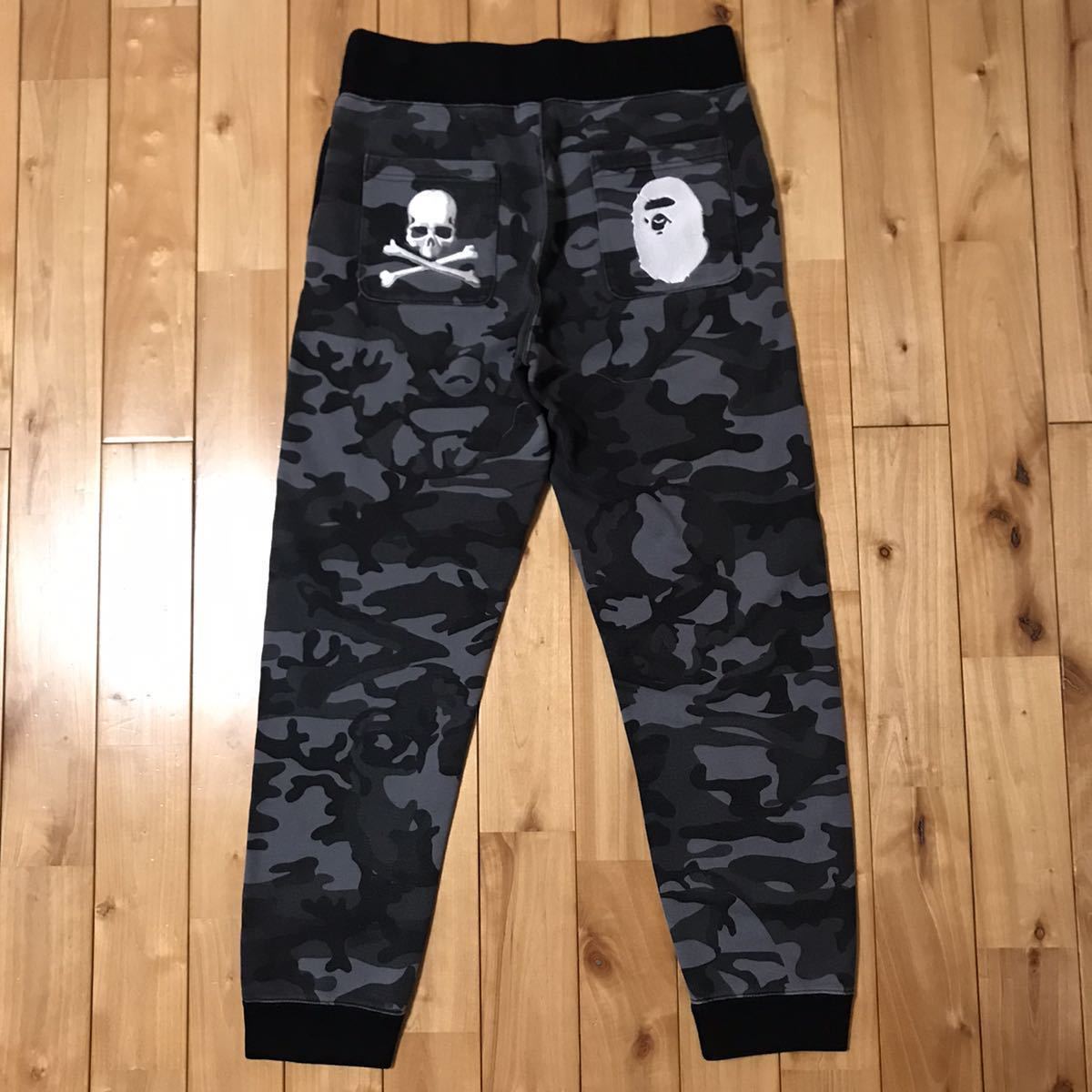 ★激レア★ mastermind × BAPE camo スウェットパンツ Lサイズ MMJ a bathing ape マスターマインド エイプ  ベイプ sweat pants skull 351-Kametuku shop