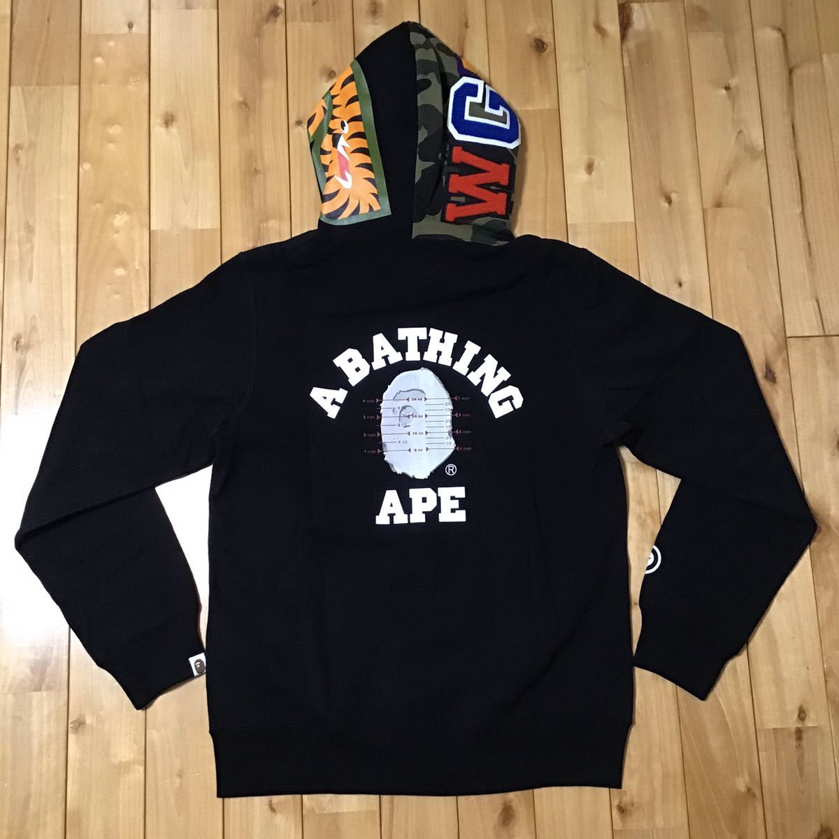 ☆新品☆ PUSHA-T シャーク パーカー Lサイズ shark full zip hoodie a