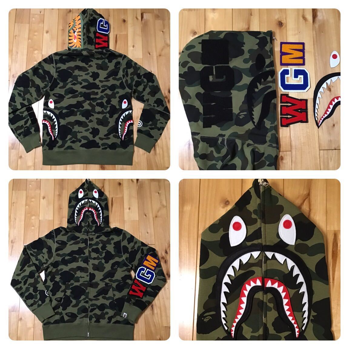 DETACHABLE シャーク パーカー Lサイズ shark full zip hoodie a  