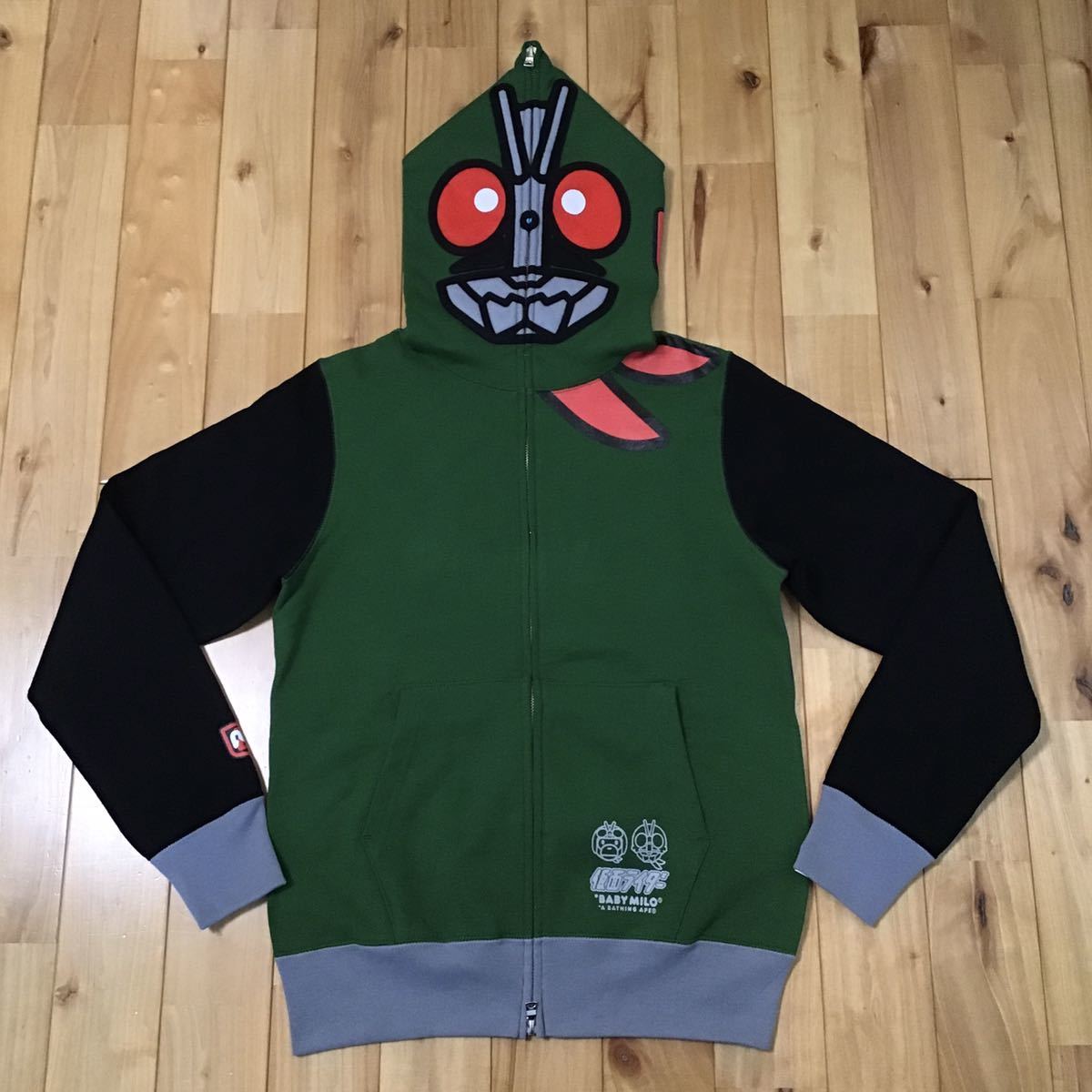 ☆新品☆ 仮面ライダー パーカー MASKED RIDER full zip hoodie a 