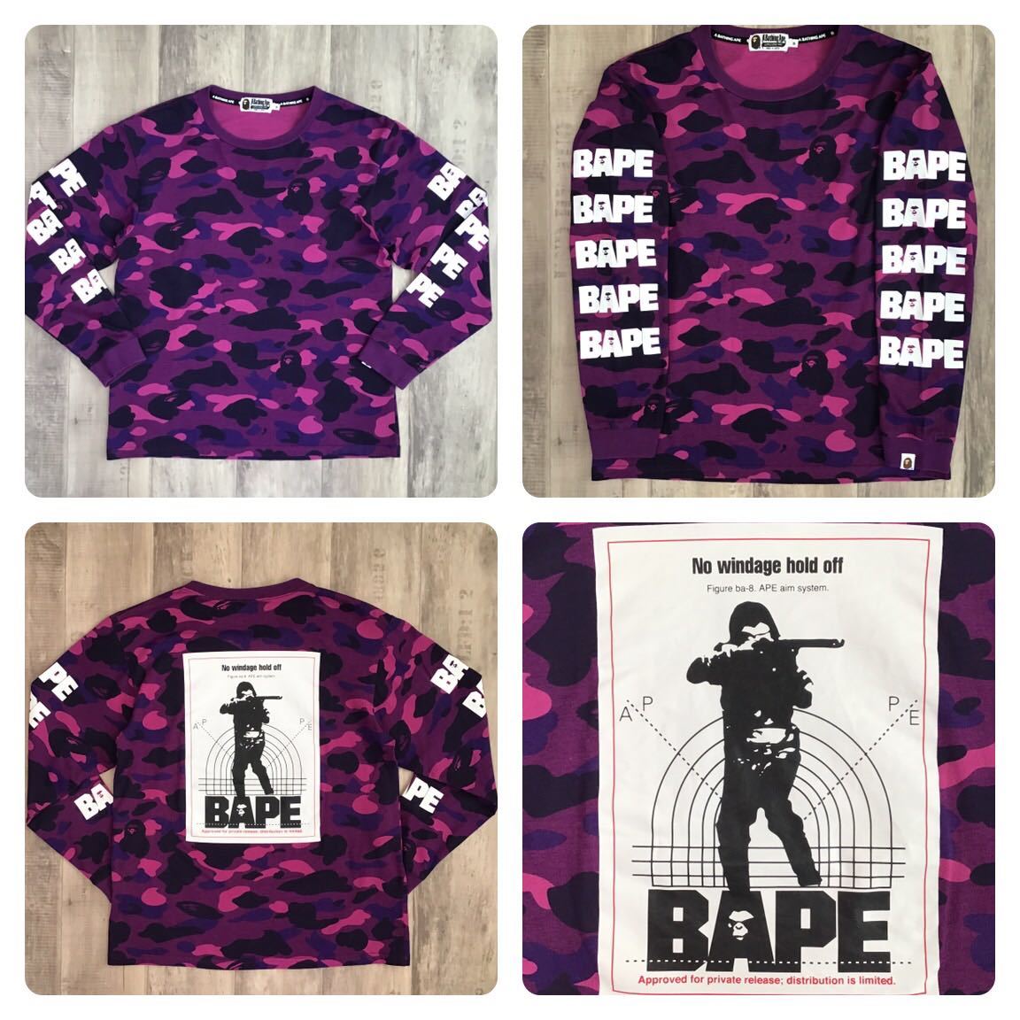 美品☆A BATHING APE ア・ベイシングエイプ ターゲット Tシャツ M