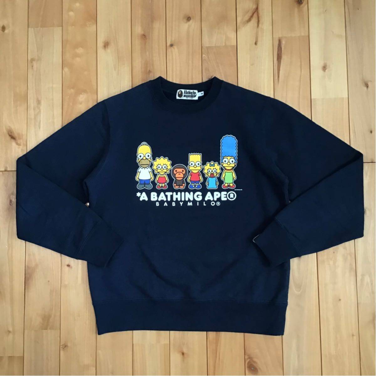 お取り寄商品 シンプソンズ コラボ エイプ ape スウェット S 【公式通販】