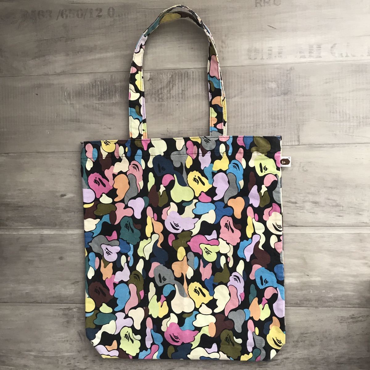 ☆初期☆ マルチカモ トートバッグ a bathing ape BAPE multi camo
