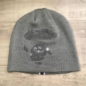 swarovski ape face ニット帽 グレー ビーニー a bathing ape BAPE Beanie エイプ ベイプ アベイシングエイプ スワロフスキー 帽子 63ja|All|Hat