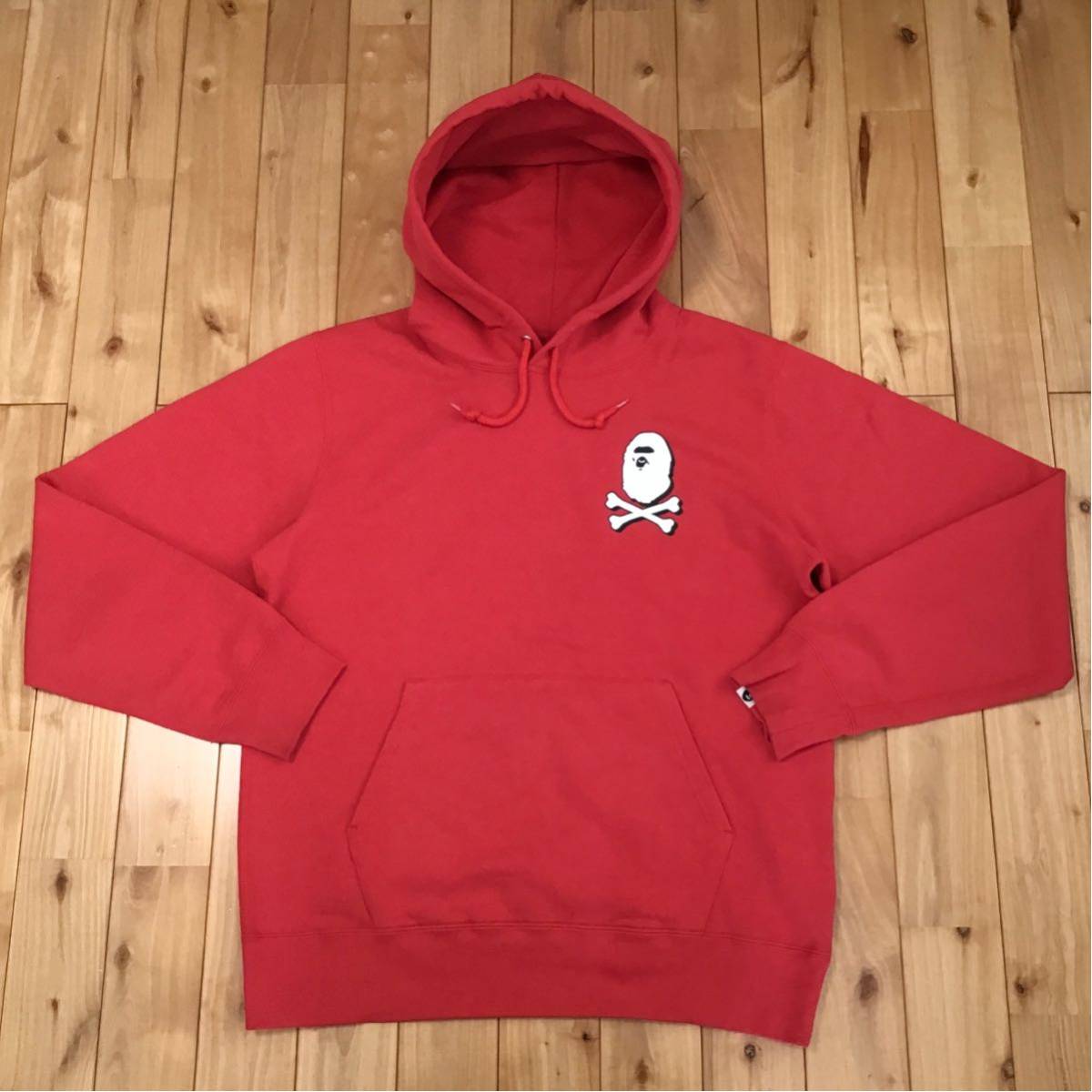 A BATHING APE BAPE PIRATE STORE パーカー　XL ☆パイレーツストア限定☆ BAPE logo プルオーバー パーカー XL