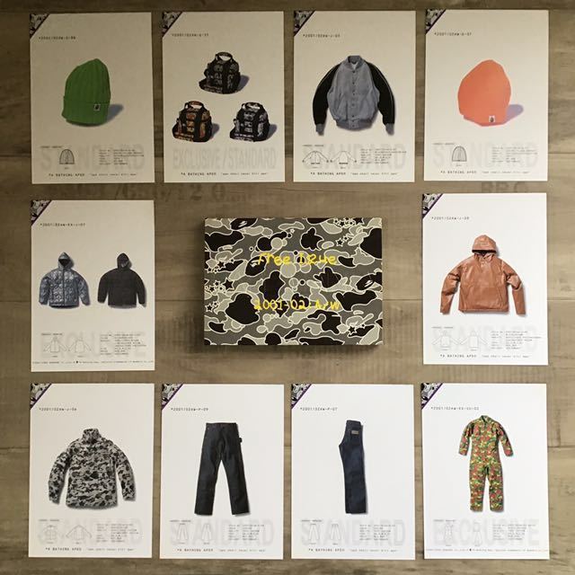 BAPEMANIA エイプカタログ　9冊　abathingape 00-02 bapemania 2001-02 A/W カタログ a bathing ape コレクション