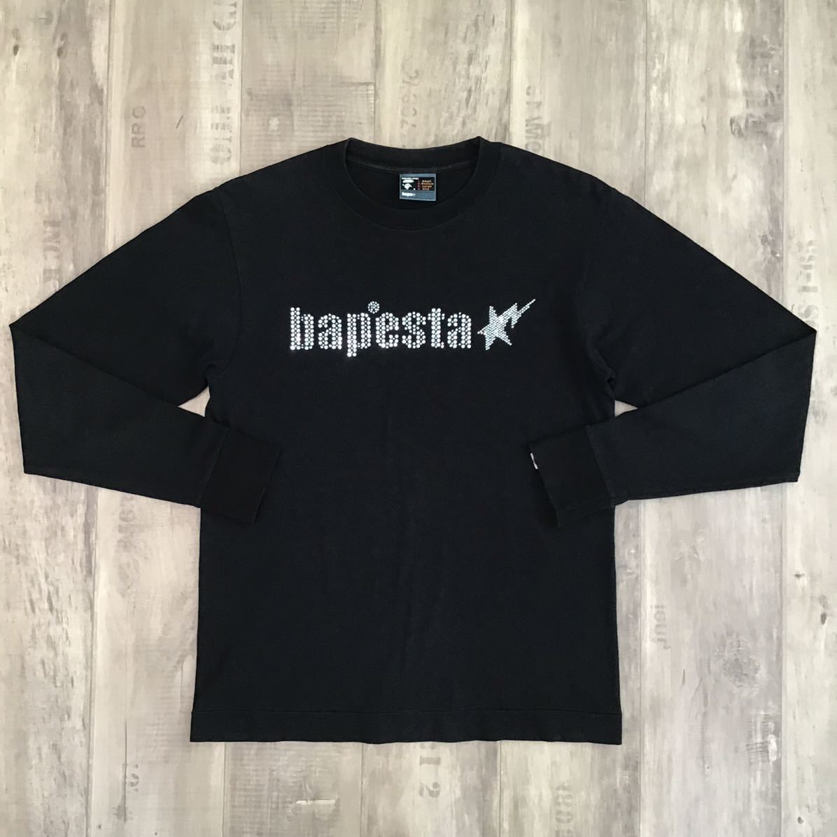 A BATHING APE BAPE STA スワロフスキー　ロンt tシャツ A BATHING APE BAPE STA スワロフスキー ロンt tシャツ