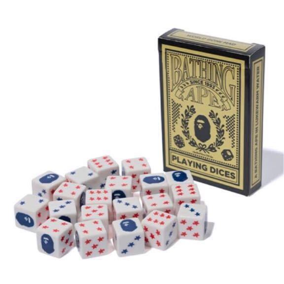 非売品 BAPE DICE ダイス サイコロ ゲーム a bathing ape ☆非売品☆ BAPE DICE ダイス サイコロ ゲーム コレクション ape