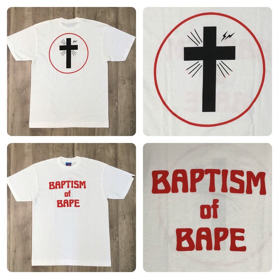 ☆新品☆ fragment design × BAPE Tシャツ Lサイズ a bathing ape 