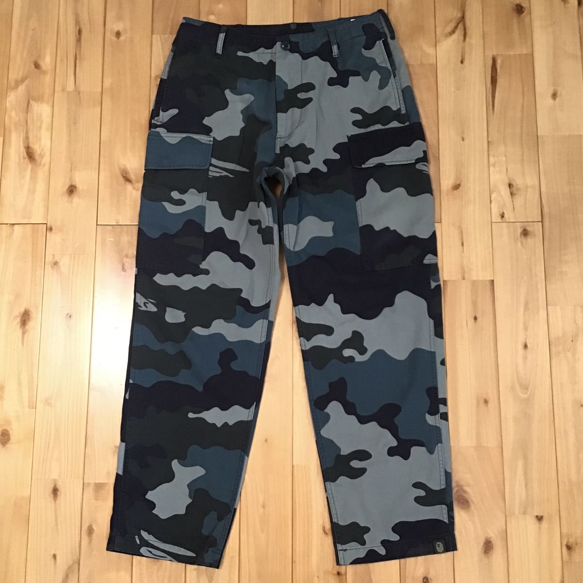 Woodland camo カーゴパンツ Sサイズ a bathing ape BAPE cargo