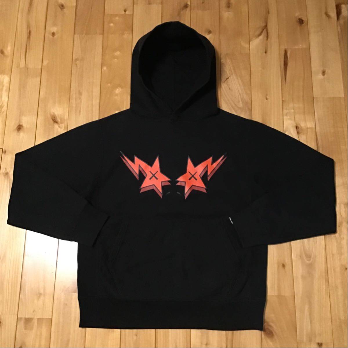 ☆激レア☆ kaws × BAPE STA プルオーバー パーカー Sサイズ a bathing 
