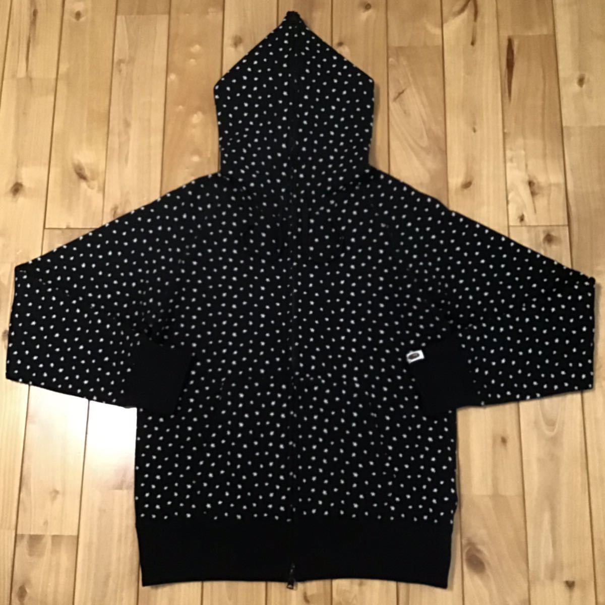 BAPE スター パーカー Sサイズ black a bathing ape bape sta