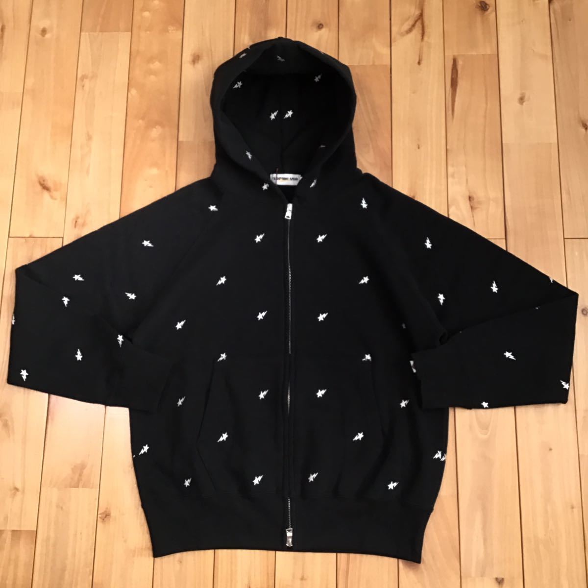 ☆新品☆ BAPE スター パーカー Sサイズ black a bathing ape bape sta