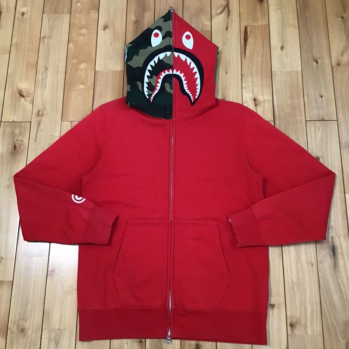 Bapeland 1周年記念 シャーク パーカー Lサイズ shark full zip