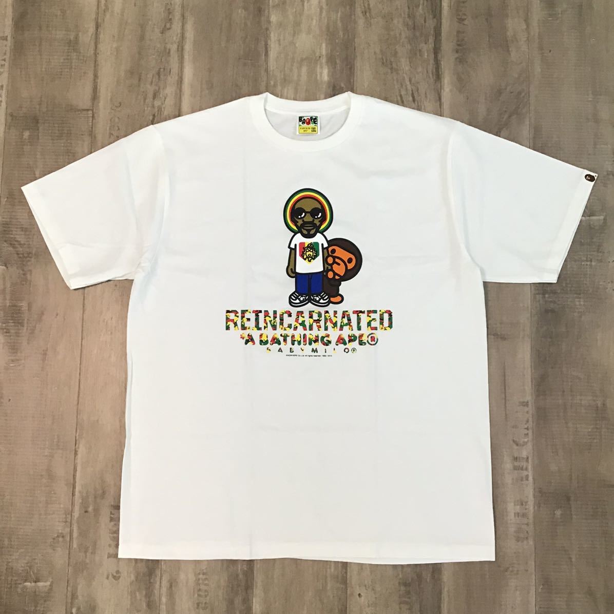 ☆新品☆ 2XL Snoop Dogg × BAPE Tシャツ a bathing ape milo マイロ  
